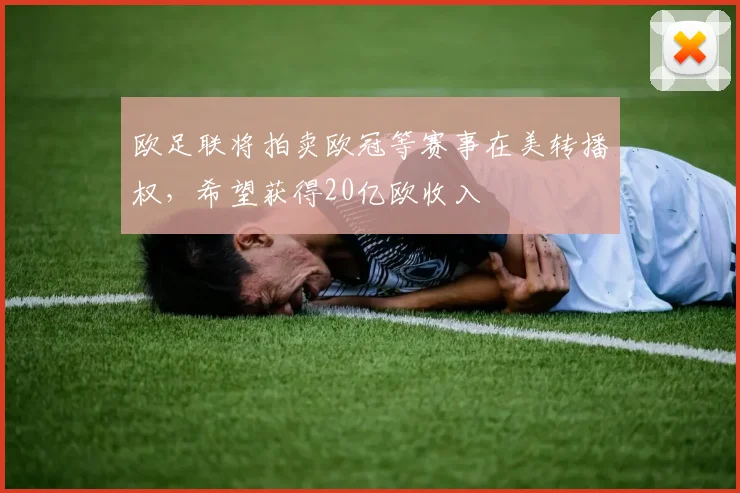 欧足联将拍卖欧冠等赛事在美转播权，希望获得20亿欧收入